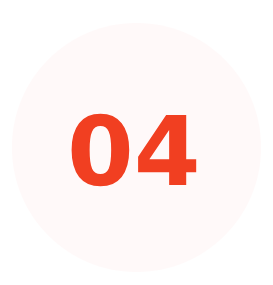 number 04 in red text on white circle icon